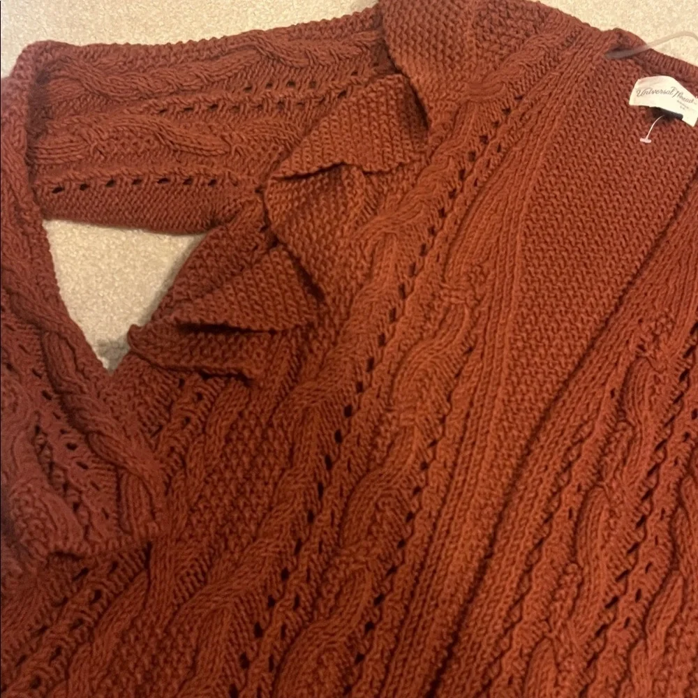 Ruffle cardigan